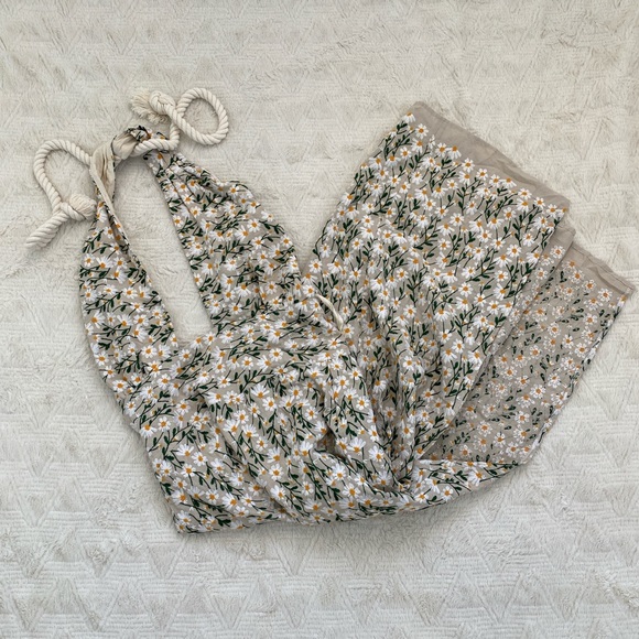 Just Bee Queen Rita Daisy print midi dress - Picture 4 of 6